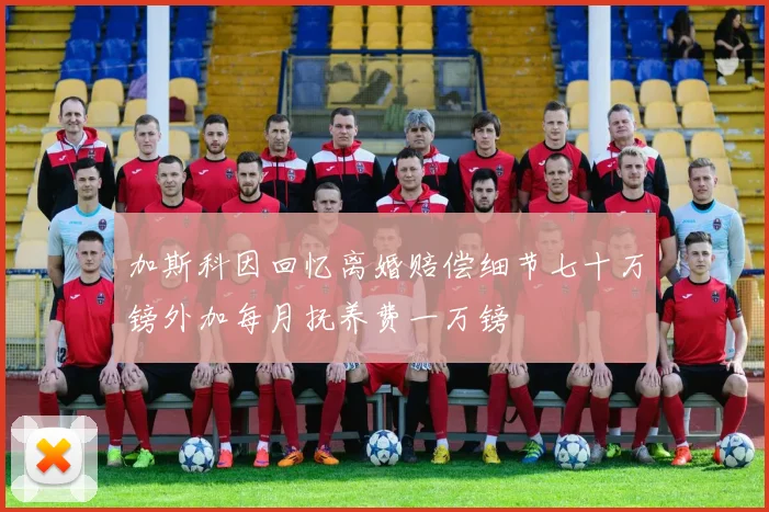 加斯科因回忆离婚赔偿细节七十万镑外加每月抚养费一万镑